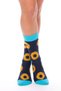 Donut Themed Socks White Women's Men's Youth Tennis Socks - Single - 2