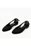 Mp201 Satin Women's Ballerina Shoes with Side Windows