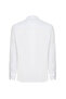 Men's Red Slim Fit Long Sleeve Linen Shirt - 3