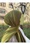 Hijab Cotton Soft Shawl Oil Green