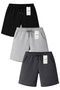 3-Pack Full-Fit Unisex Basic Shorts