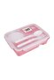 Polypropylene Lunch Box with Spoon & Fork Set