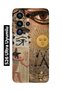 Samsung Galaxy S26 Ultra Compatible Eye of Ra Patterned Transparent Phone Case