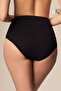 Patterned High Waist Women's Panties White Black Navy Blue 3 Pieces - 3