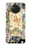 Poco X3 Nfc / X3 Pro Compatible Artistic Tarot Collage Pattern Transparent Phone Case
