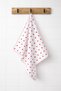 Multi-Purpose Muslin Blanket Newborn Girl - Boy Baby Blanket Cotton Summer Heart Patterned - 4