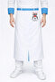 Chef Apron with Name Gift, Waist-Tie Chef Apron, Kitchen Aprons, Cafe Restaurant Apron, Chef