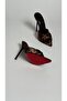 Leona Satin Heelled Slippers Leopard - 3