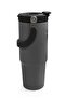 Gray Steel Thermos with Straw and Direct Drinking Feature 900 ml 38759 - 6