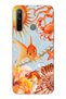 Realme 5I / 6I / C3 Compatible Orange Fish Pattern Transparent Phone Case
