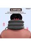 ® Cervical Pillow, soft, adjustable, inflatable, improves posture, brown - 5