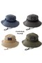 Outdoor Safari Hat – Men's Women's Cotton Boonie Hat, Wide Brim, Breathable, Adjustable - 5