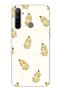 Realme 5I / 6I / C3 Compatible Banana Costume Cat Pattern Transparent Phone Case