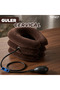 ® Cervical Pillow, soft, adjustable, inflatable, improves posture, brown - 2