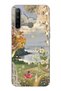 Realme 5I / 6I / C3 Compatible Dream Garden Patterned Transparent Phone Case