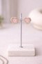 Pinky Love Heart Earrings