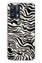 Realme 9 Pro Compatible Zebra Patterned Transparent Phone Case