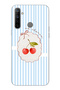 Realme 5I / 6I / C3 Compatible Ma Cherie Cherry Pattern Transparent Phone Case
