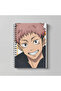 دفتر ملاحظات حلزوني بحجم A4 من سلسلة أنيمي Jujutsu Kaisen، 60 ورقة