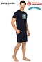 Paris Premium Men's 100% Cotton Printed Summer Comfortable Cut Shorts Pajama Set - 3