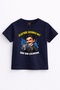 Electric Shock – Tesla Cartoon Printed Funny Kids T-Shirt