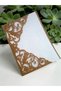 30 Pack Lace-Looking Kraft Open-Front Decorative Pocket Envelopes Invitation Envelopes 13X18 cm Compatible with Invitations - 5