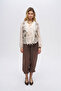 Women's Modal Handcrafted Sequin and Embroidered Crop Vest - 4