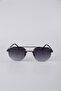 Unisex Smoked Drop Rimless Gradient Glass Sunglasses Gg25Mp3412R04
