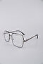 Unisex Smoked Metal Framed Square Glasses Gg25Sm2304Ar01 - 2