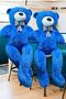 180-190 cm Giant Boy Cute Plush Bear with Bow Tie - Special Gift for Lover, Spouse, or Friend - 2