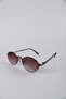 Oval Metal Frame Gradient Glass Unisex Sunglasses Gg25Lv2308R05 - 2