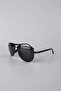 Black Drop Frame Unisex Metal Sunglasses Gg25Mp3212R02 - 2