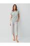 Women's Capri Pajama Set – 50% Cotton 50% Modal Fabric - 2