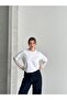 Lace Detailed Cotton Short Sleeve Tshirt - 4