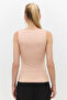 Square Neck Thick Strap Basic Athlete's Undershirt - 5