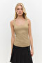 Square Neck Thick Strap Basic Athlete's Undershirt - 2