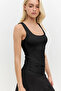 Square Neck Thick Strap Basic Athlete's Undershirt - 4
