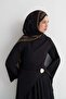 Alvena İncira Viscose Shawl Black - 4