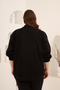 Women's Coat 9855 Black - 5