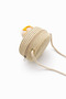 Girl's Teddy Bear Straw Bag 12 cm Cross Strap Cute Design Shoulder Bag / Gift - 3