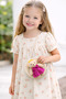 Girl's Teddy Bear Straw Bag 12 cm Cross Strap Cute Design Shoulder Bag / Gift - 4