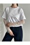 Lace Detailed Cotton Short Sleeve Tshirt - 2