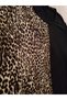 Women's Leopard Patterned Plus Size Mother's Combed Cotton - 3