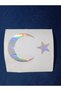 Moon Star Flag 10*7 Size Hologram and Gold Sticker Compatible with Vehicle Auto Motorcycle Helmet - 2