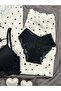 Women's Oslo Fabric Patterned Short Sleeve Pajama Set with Underwear - 4