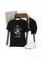 Yeah! Printed Circular Neck Cotton Oversize Fit Unisex Short Sleeve T-Shirt - 2