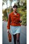 Women's Genuine Leather Suede Jacket - 4