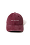 Burgundy Hat Embroidered Vintage Cotton Fabric White Embroidery Main Character Adjustable Style Hat