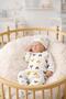 3-Piece Fabric Newborn Baby Girl - Boy Bodysuit Set Seasonal 0-3 Months - 7