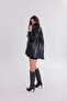 Leather Oversize Blazer Jacket - 5